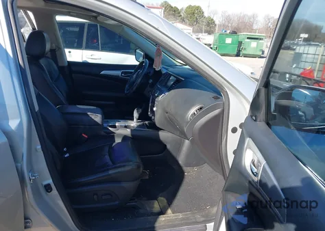 2017 Nissan Pathfinder Sl из США, поврежденный, VIN 5N1DR2MN0HC633483